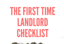 The first time landlord checklist