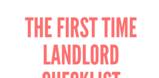 The first time landlord checklist