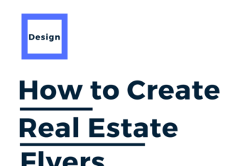 how to create real estate flyers for free