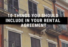 10 Things You Should Include in Your Rental Agreement