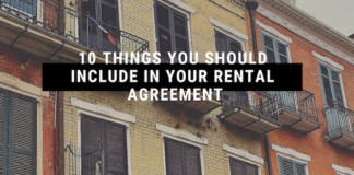 10 Things You Should Include in Your Rental Agreement