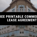 Free Printable Commercial Lease Agreement