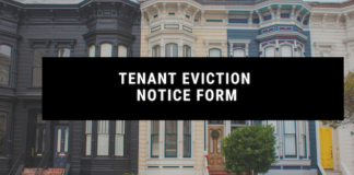 Tenant Eviction Notice