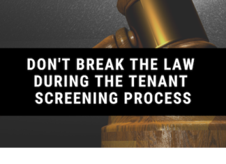 Don't Break the Law During the Tenant Screening Process