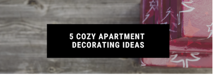 5 Cozy Apartment Decorating Ideas