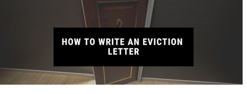 How to Write an Eviction Letter