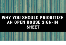 Why You Should Prioritize an Open House Sign-In Sheet
