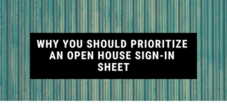 Why You Should Prioritize an Open House Sign-In Sheet