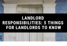 Landlord Responsibilities: 5 Things for Landlords to Know