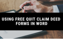 Free Quit Claim Deed Form