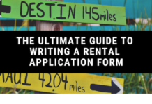 The Ultimate Guide to Writing a Rental Application Form