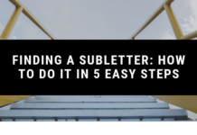 Finding a Subletter: How to Do It in 5 Easy Steps