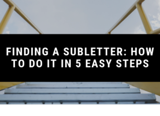 Finding a Subletter: How to Do It in 5 Easy Steps