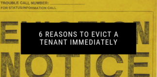 6 Reasons To Evict A Tenant Immediately